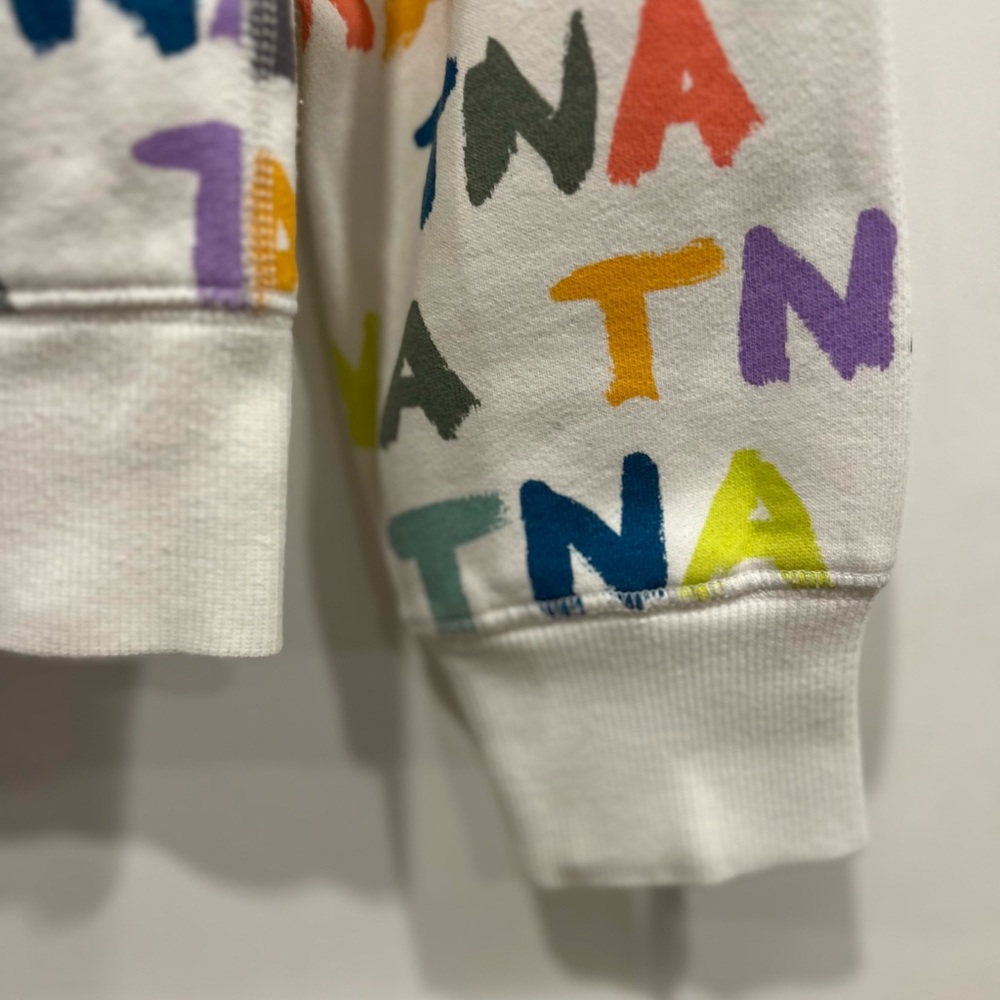 TNA Zippered Hoodie With Graphic Logo Print - Picture 12 of 16